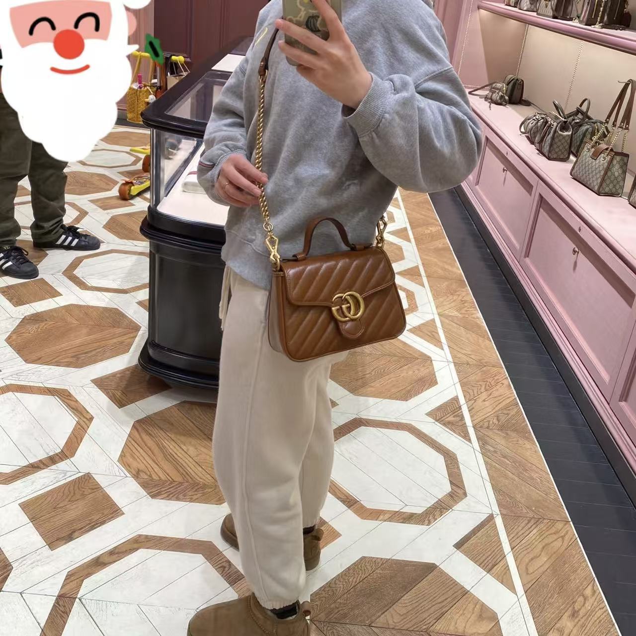 GUCC1 marmontハンドバッグ【 50％割引+送料無料】