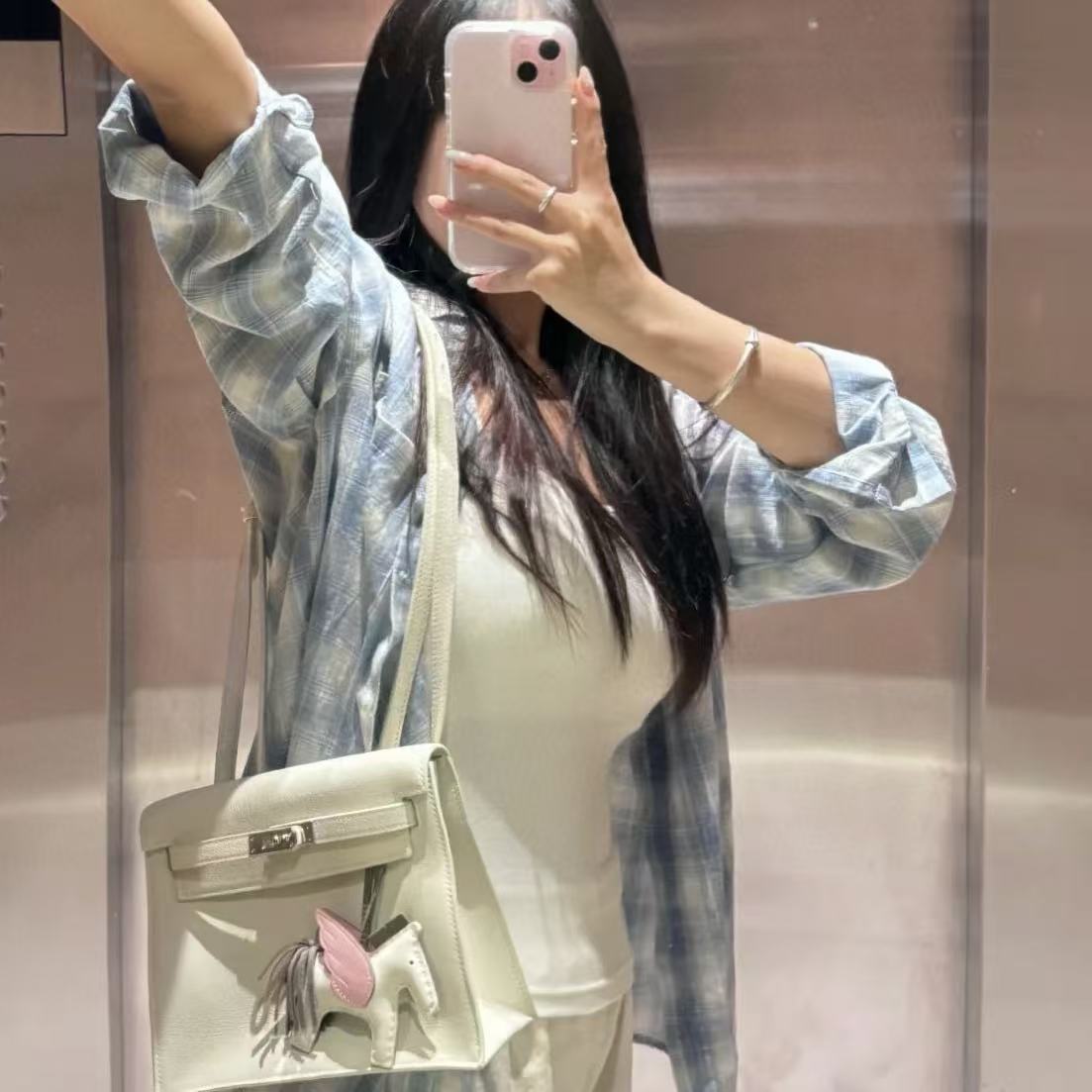 HERME5 kelly Danseショルダーバッグ【 50％割引+送料無料】