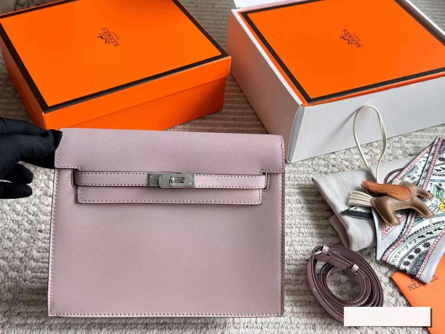 HERME5 kelly Danseショルダーバッグ【 50％割引+送料無料】