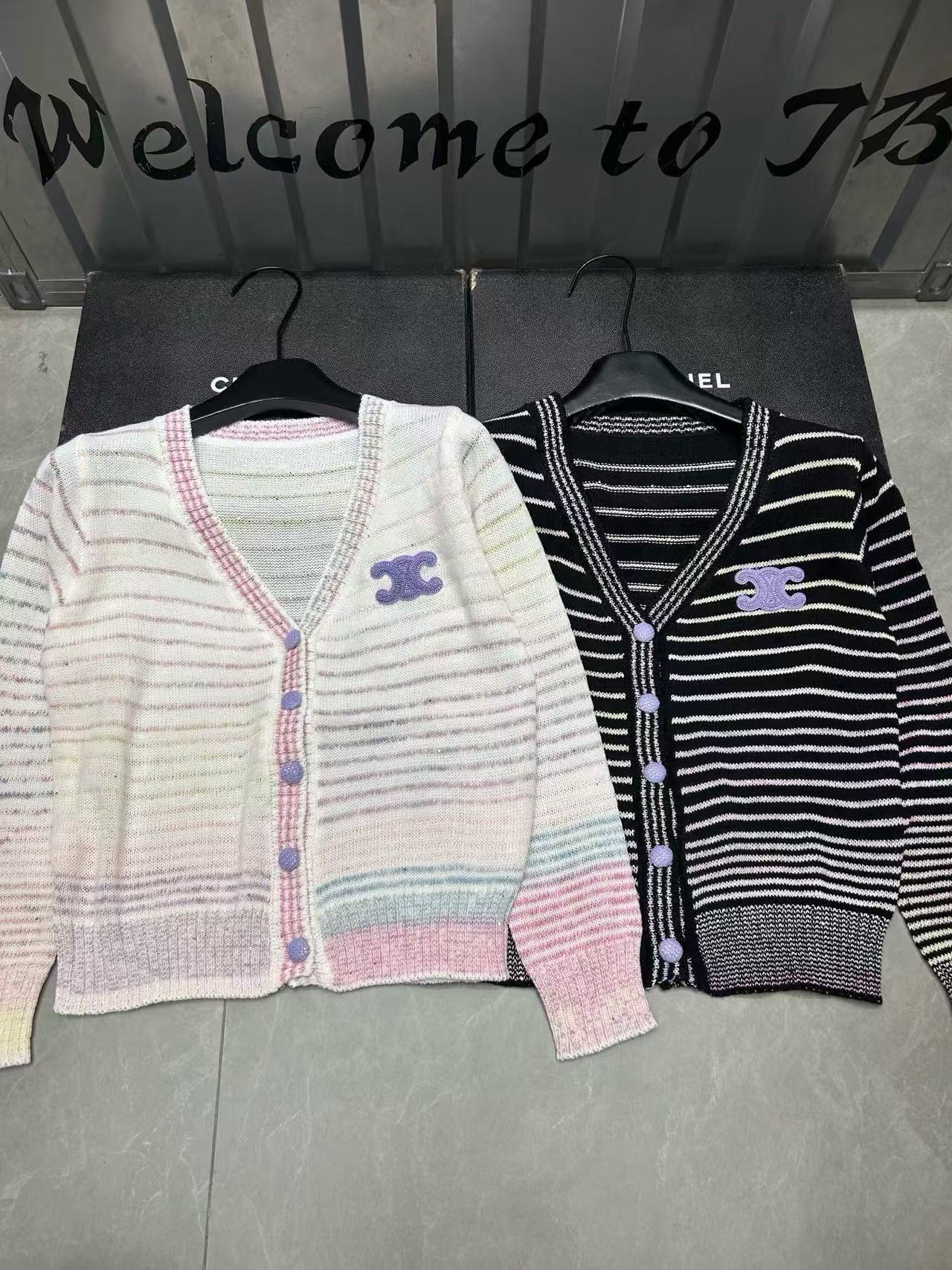 CEL1NE 凱旋門 グラデーションウールカーディガン【50％割引+送料無料】