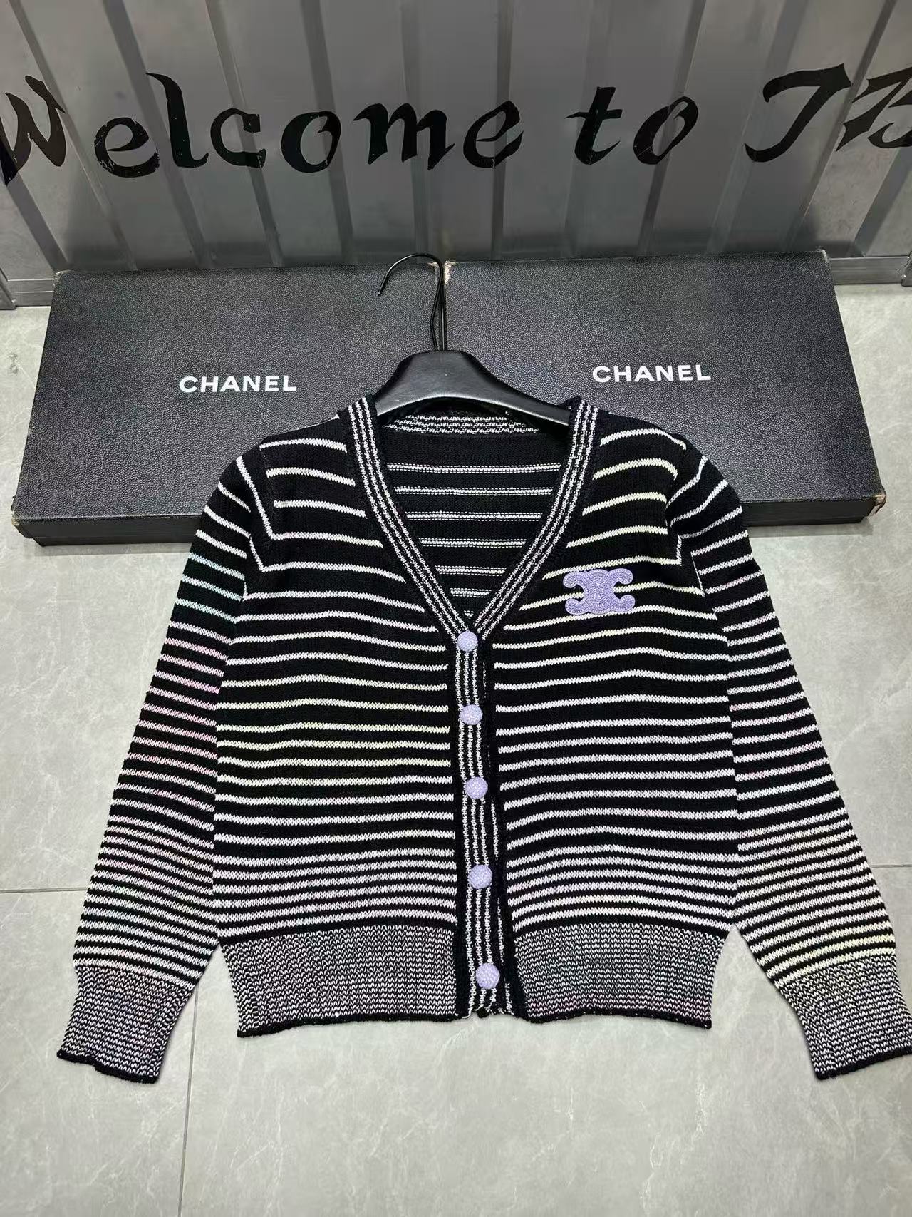 CEL1NE 凱旋門 グラデーションウールカーディガン【50％割引+送料無料】