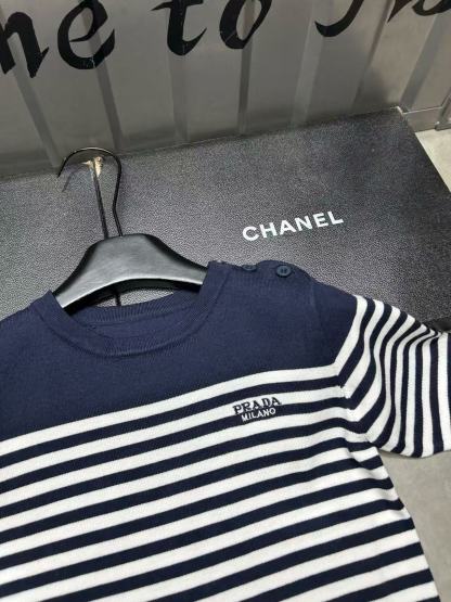 PR4DA カラーブロック ストライプ ウール セーター【50％割引+送料無料】