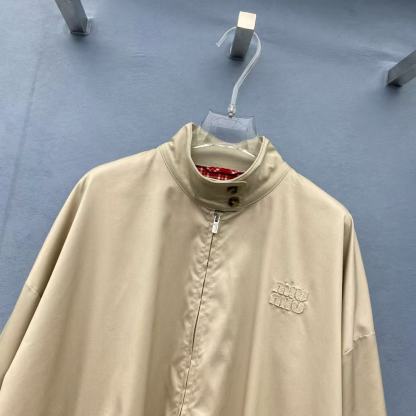 M1UM1U ジッパー付きミニマリストリバーシブルジャケット【50％割引+送料無料】