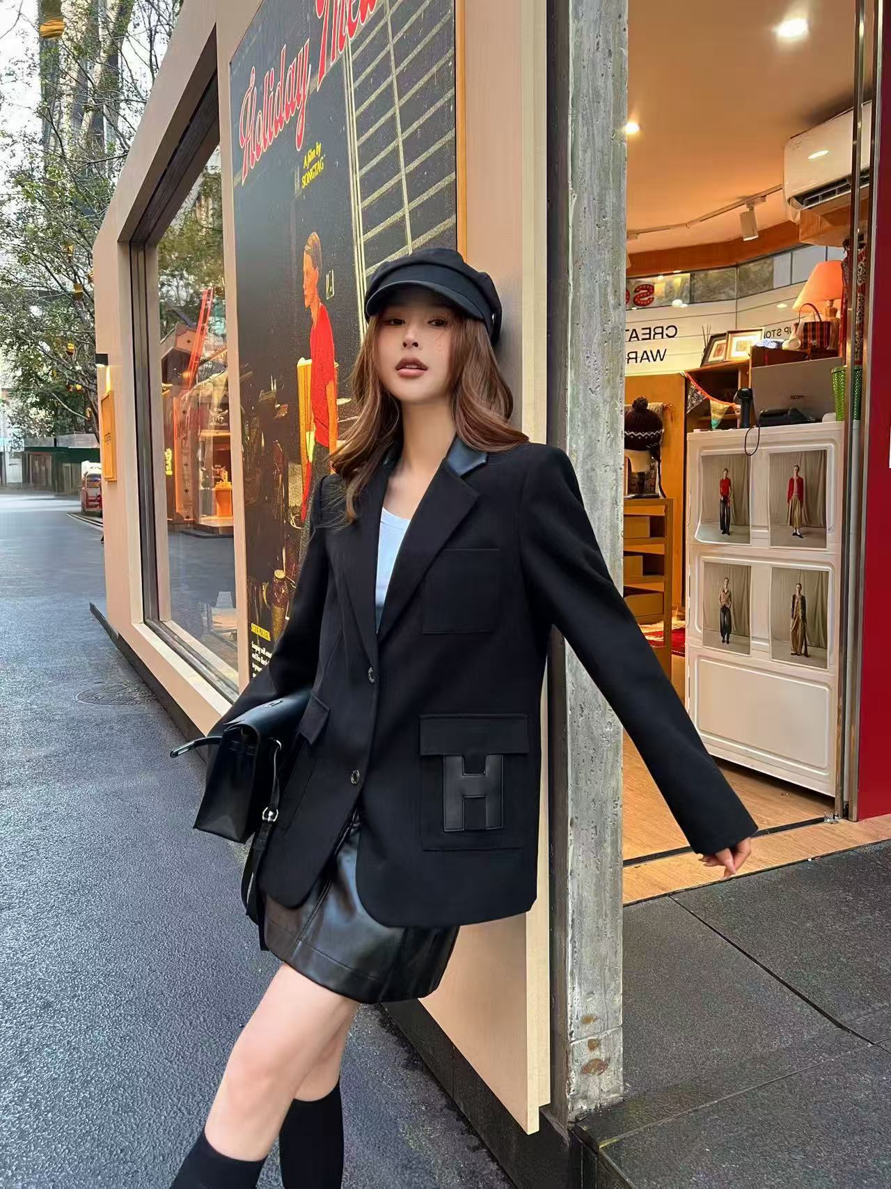 HERME5 シンプルスーツジャケット【50％割引+送料無料】