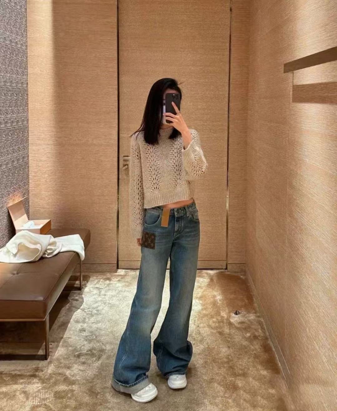 LVミニマリストデニムジャケット【50％割引+送料無料】