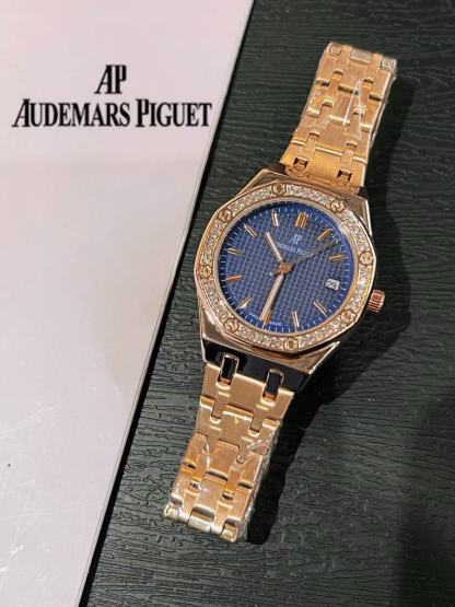 Audemarsp1gue八角形のダイヤモンドスチールブレスレットレディース腕時計【50％割引+送料無料】