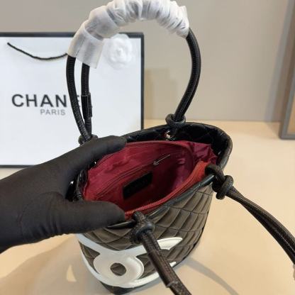 CHANE1 ダブルC ハンドバッグ【50％割引+送料無料】