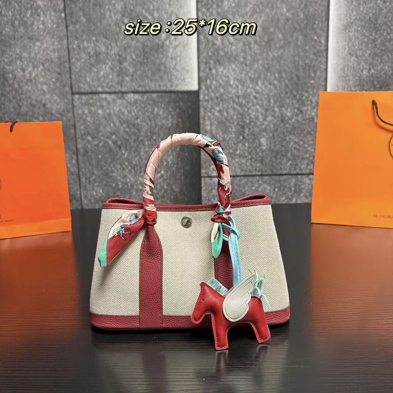 Herme1 Gardenキャンバストートバッグ【50％割引+送料無料】