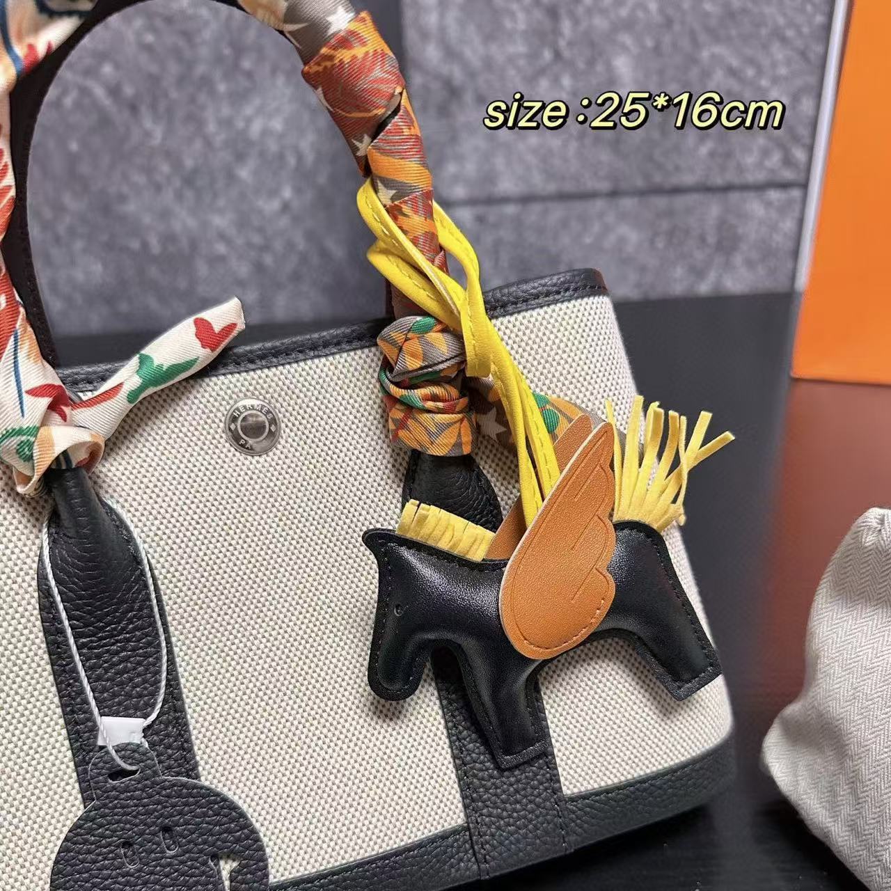 Herme1 Gardenキャンバストートバッグ【50％割引+送料無料】