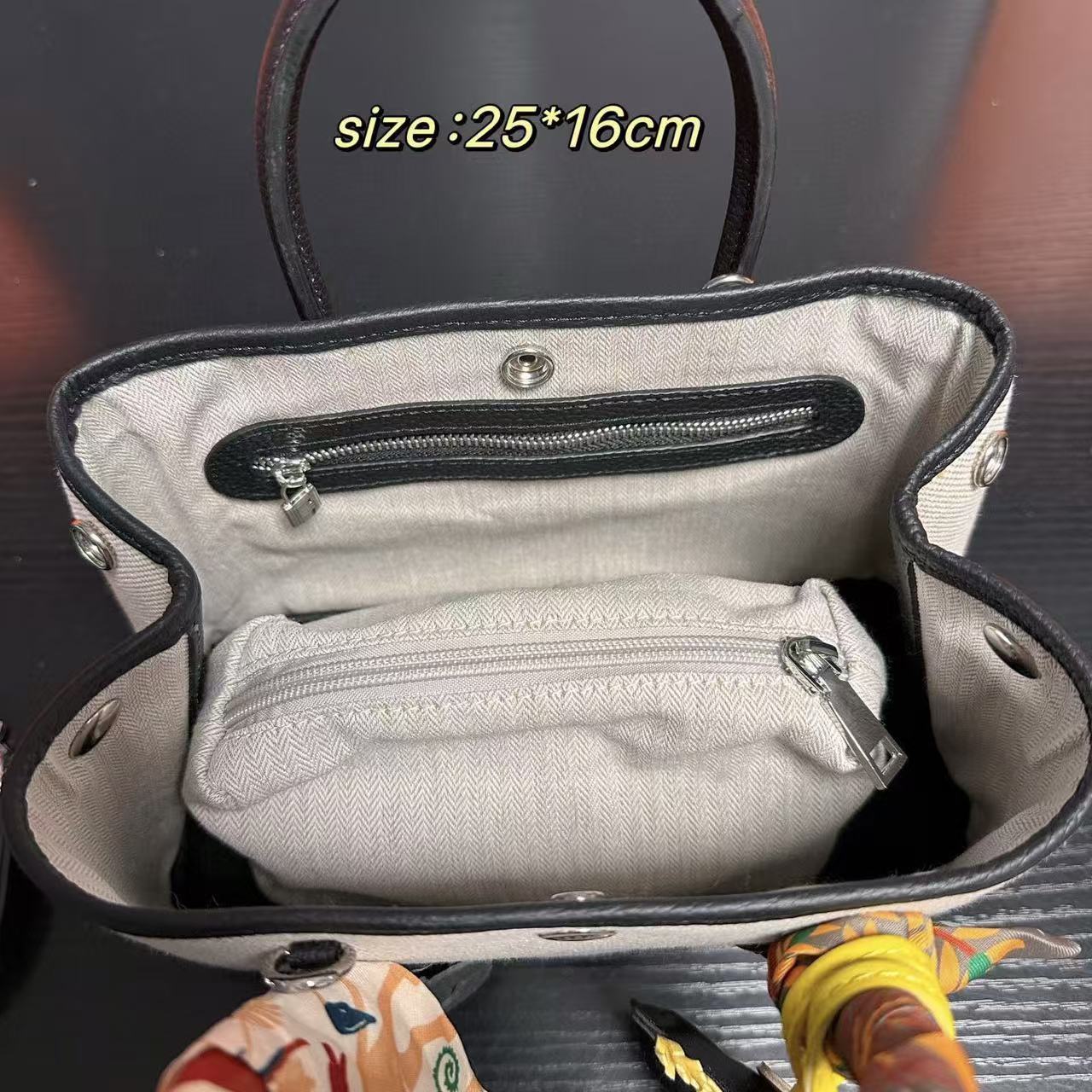 Herme1 Gardenキャンバストートバッグ【50％割引+送料無料】