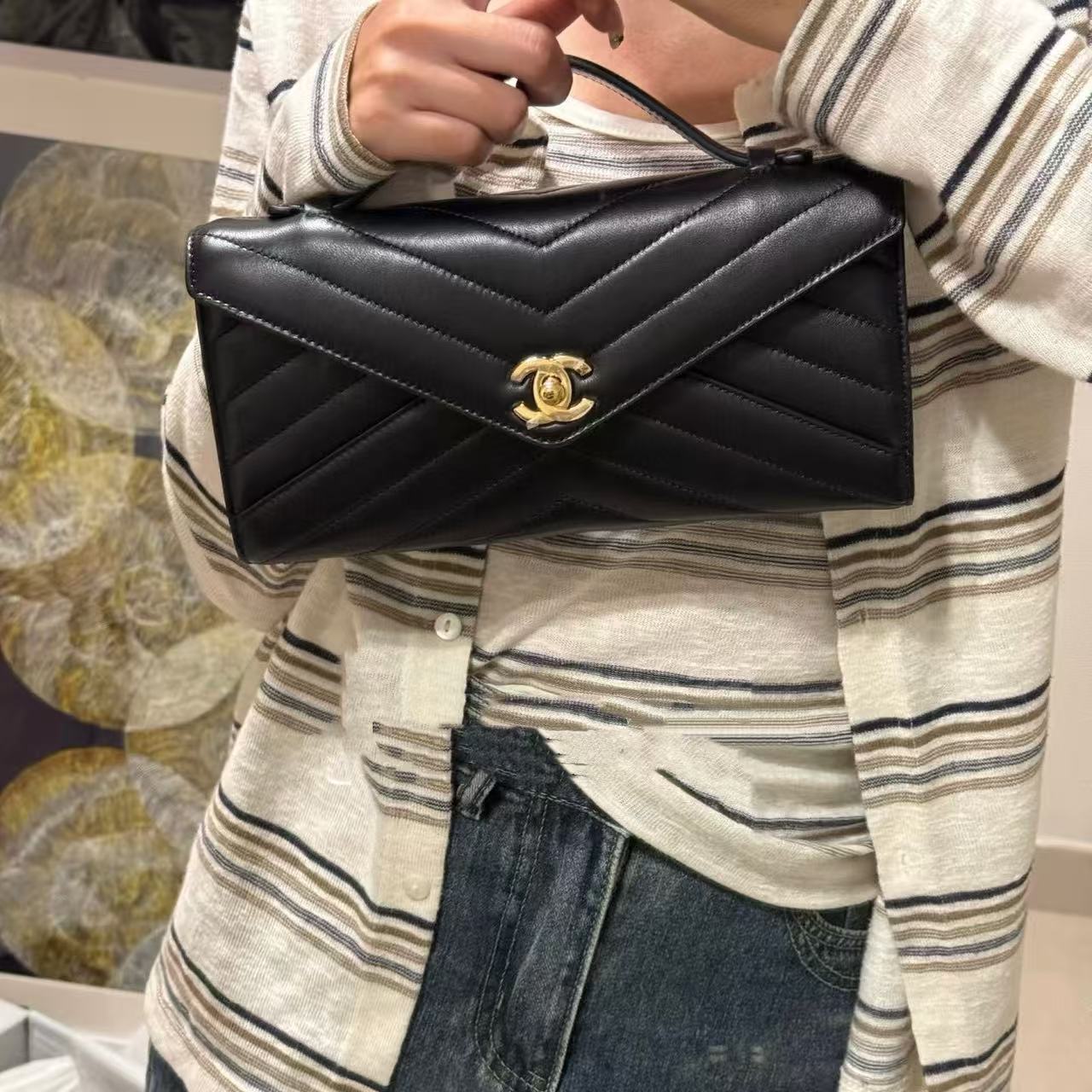 CHANE1 シンプルクラッチバッグ【50％割引+送料無料】