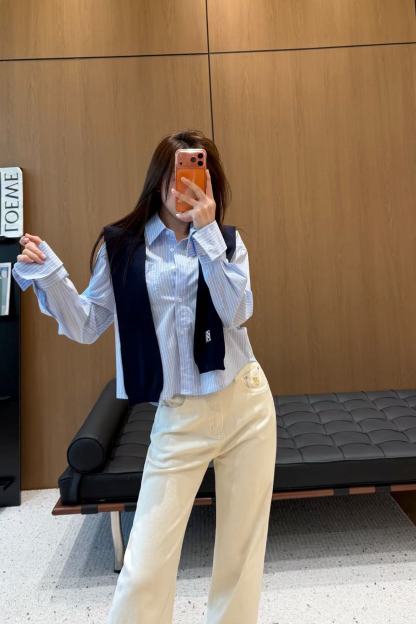 L0WEW スカーフとシャツのツーピースセット【50％割引+送料無料】