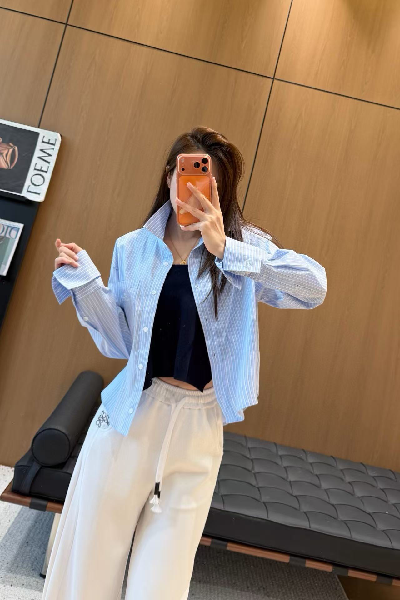 L0WEW スカーフとシャツのツーピースセット【50％割引+送料無料】