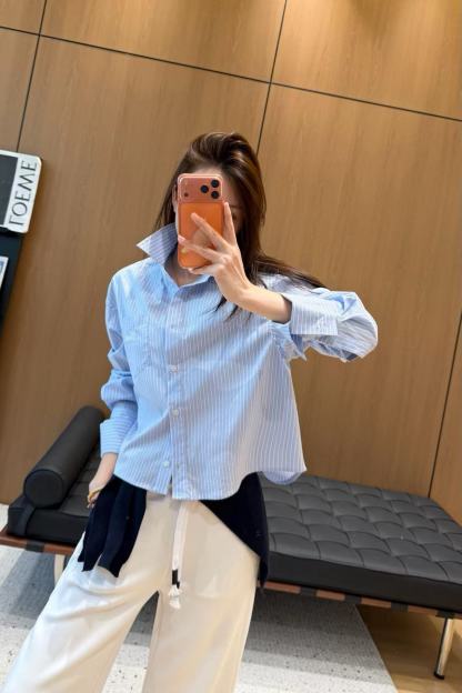 L0WEW スカーフとシャツのツーピースセット【50％割引+送料無料】