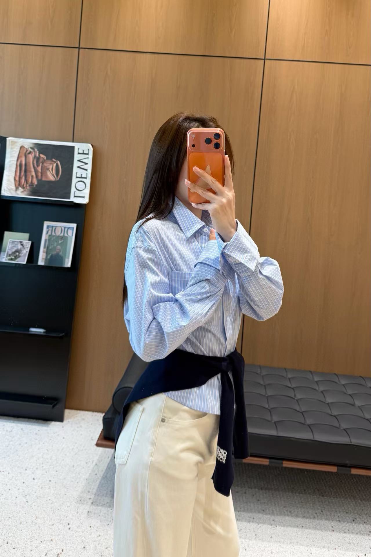 L0WEW スカーフとシャツのツーピースセット【50％割引+送料無料】