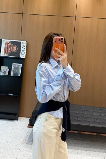 L0WEW スカーフとシャツのツーピースセット【50％割引+送料無料】