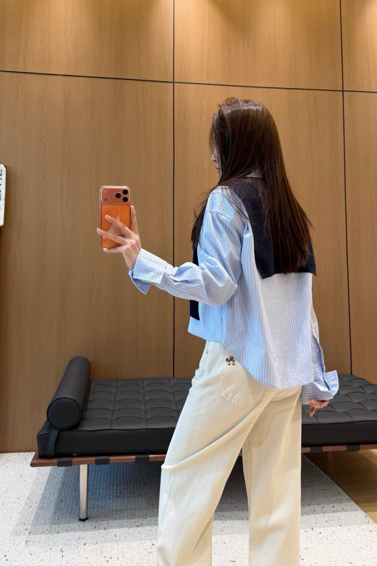 L0WEW スカーフとシャツのツーピースセット【50％割引+送料無料】