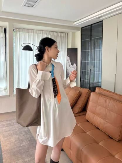 CEL1NE 高品質シルクスカーフ ブラウス ドレス【50％割引+送料無料】