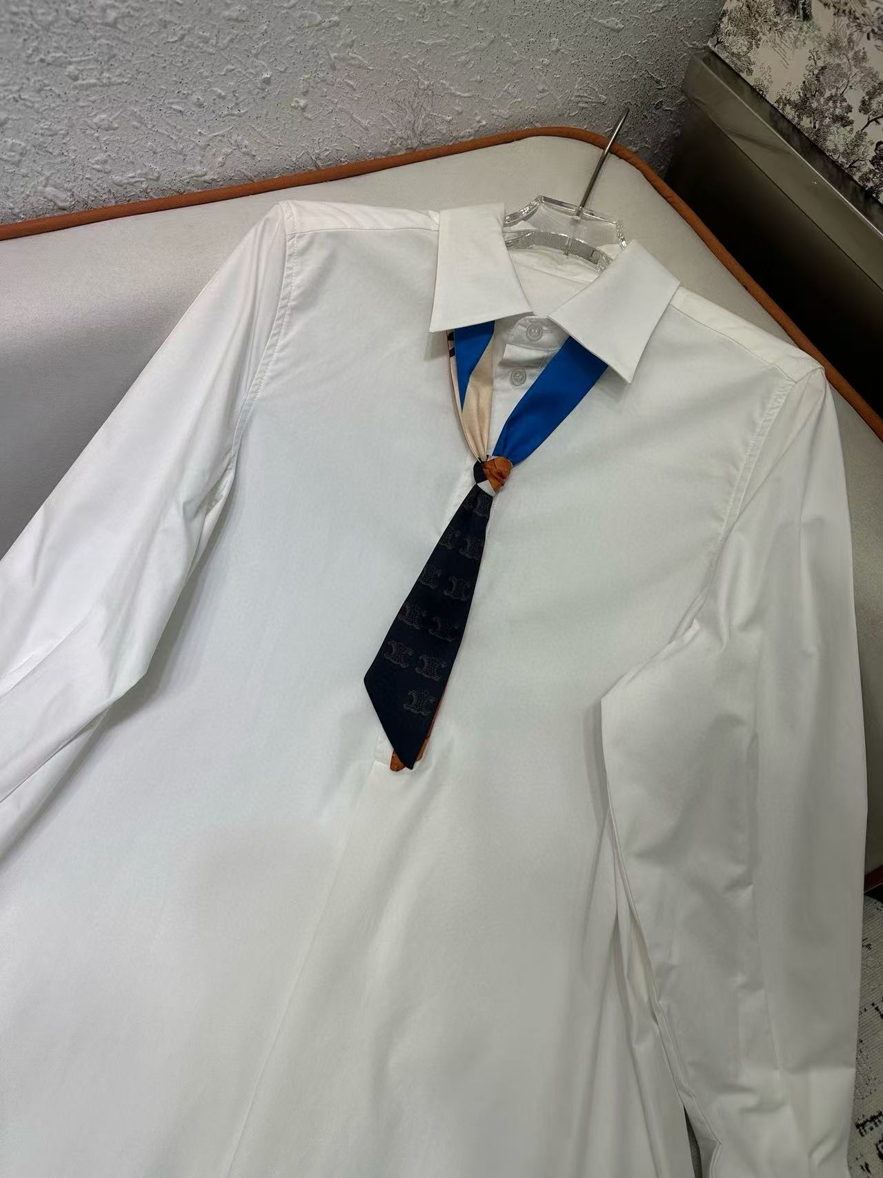 CEL1NE 高品質シルクスカーフ ブラウス ドレス【50％割引+送料無料】