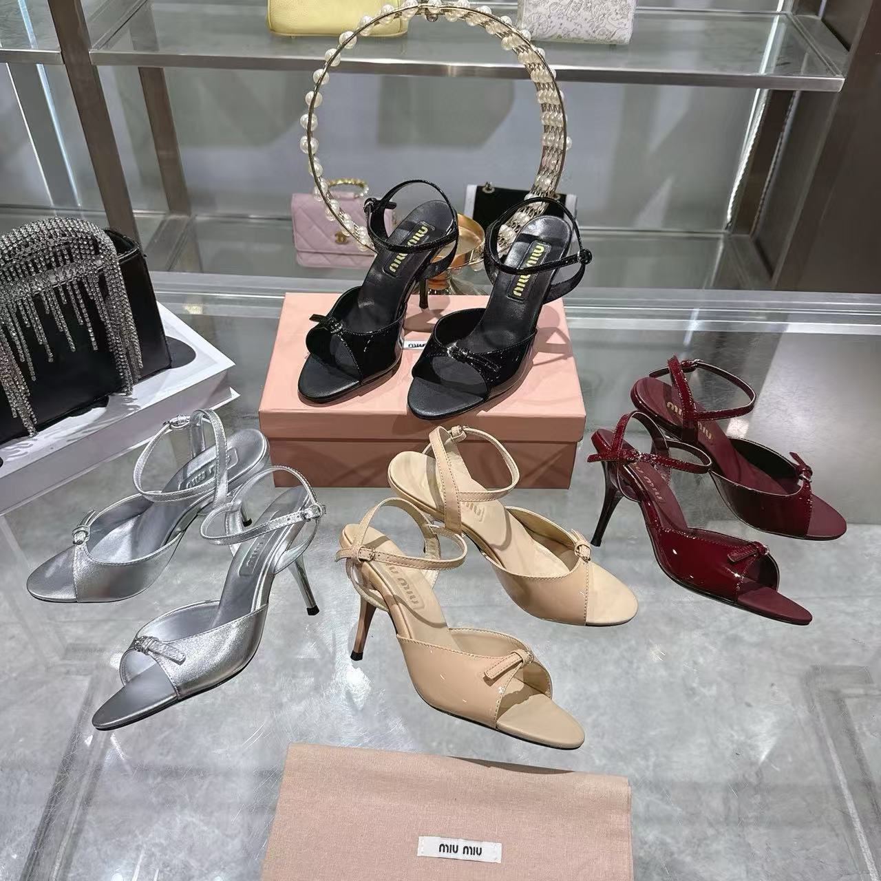 CHANE1 高品質シンプルピープトゥハイヒール【50％割引+送料無料】