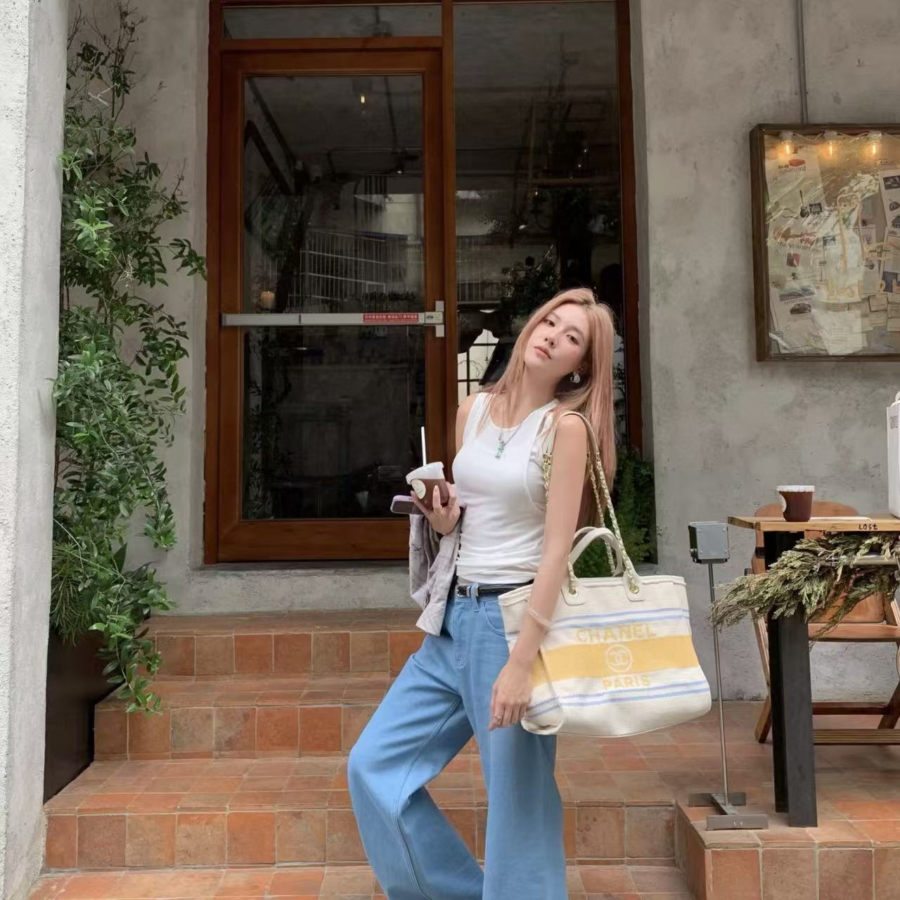 CHANE1 チェーンビーチバッグ【50％割引+送料無料】