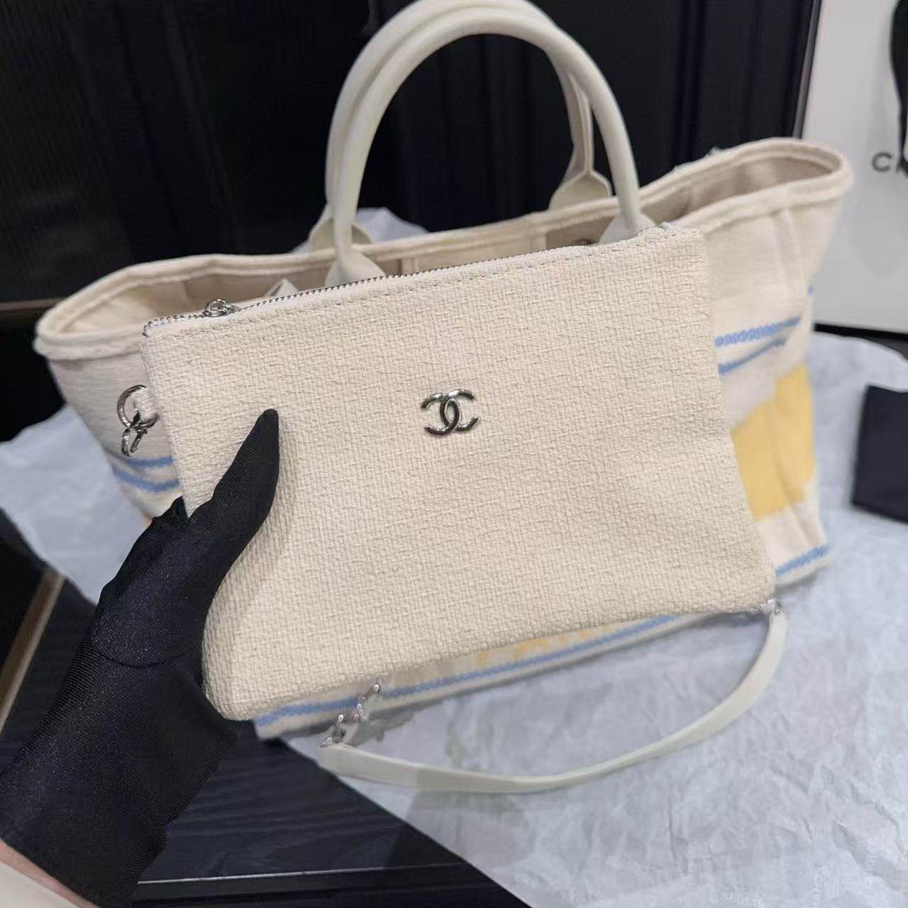 CHANE1 チェーンビーチバッグ【50％割引+送料無料】