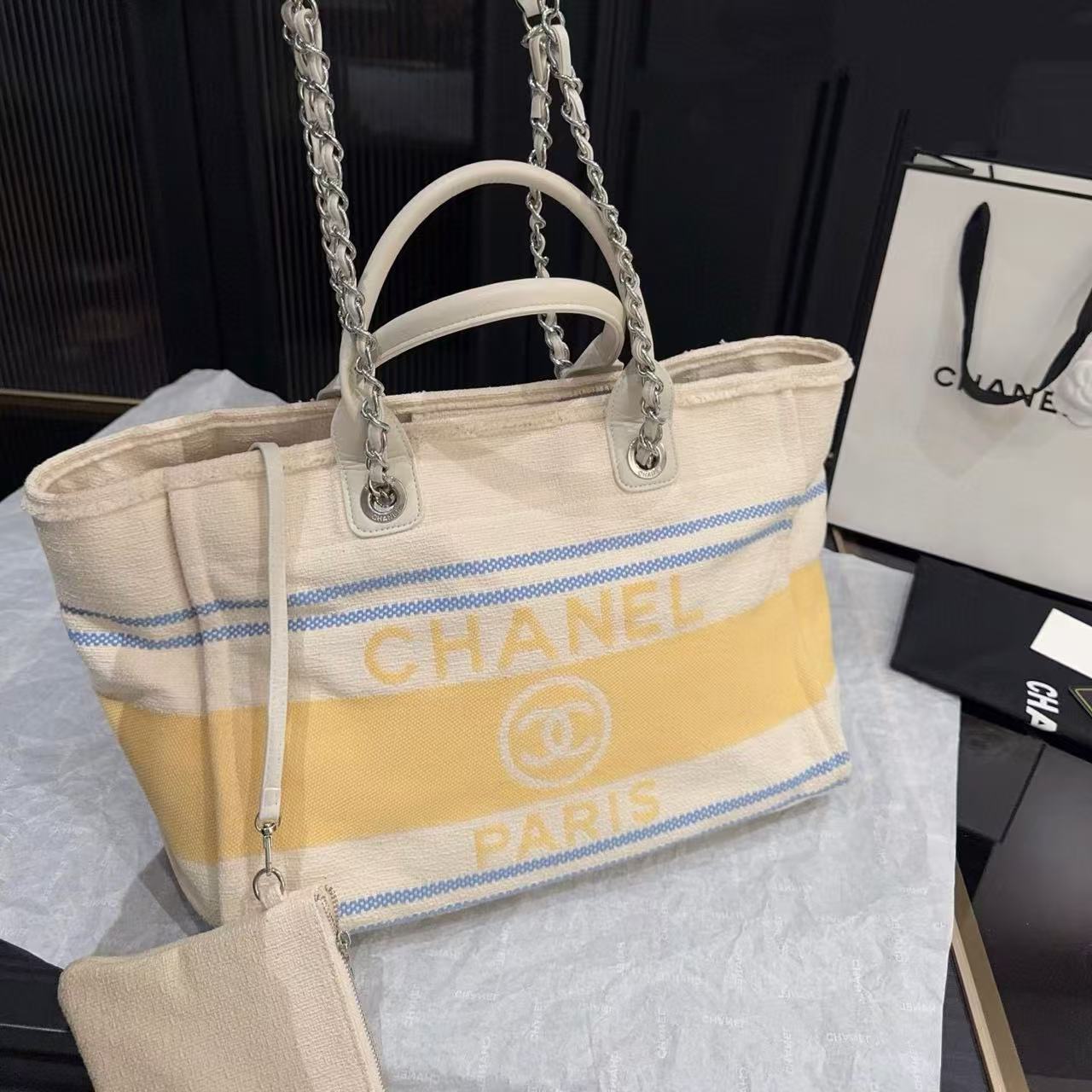 CHANE1 チェーンビーチバッグ【50％割引+送料無料】