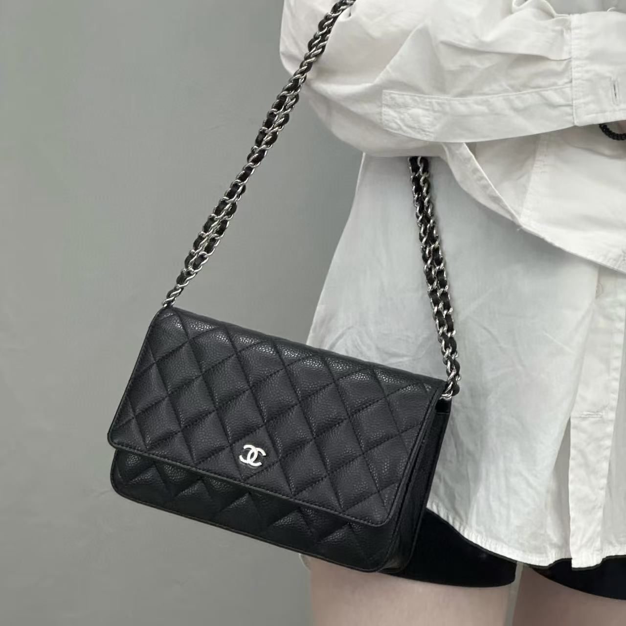 CHANE1 チェーンショルダー/クロスボディバッグ【50％割引+送料無料】