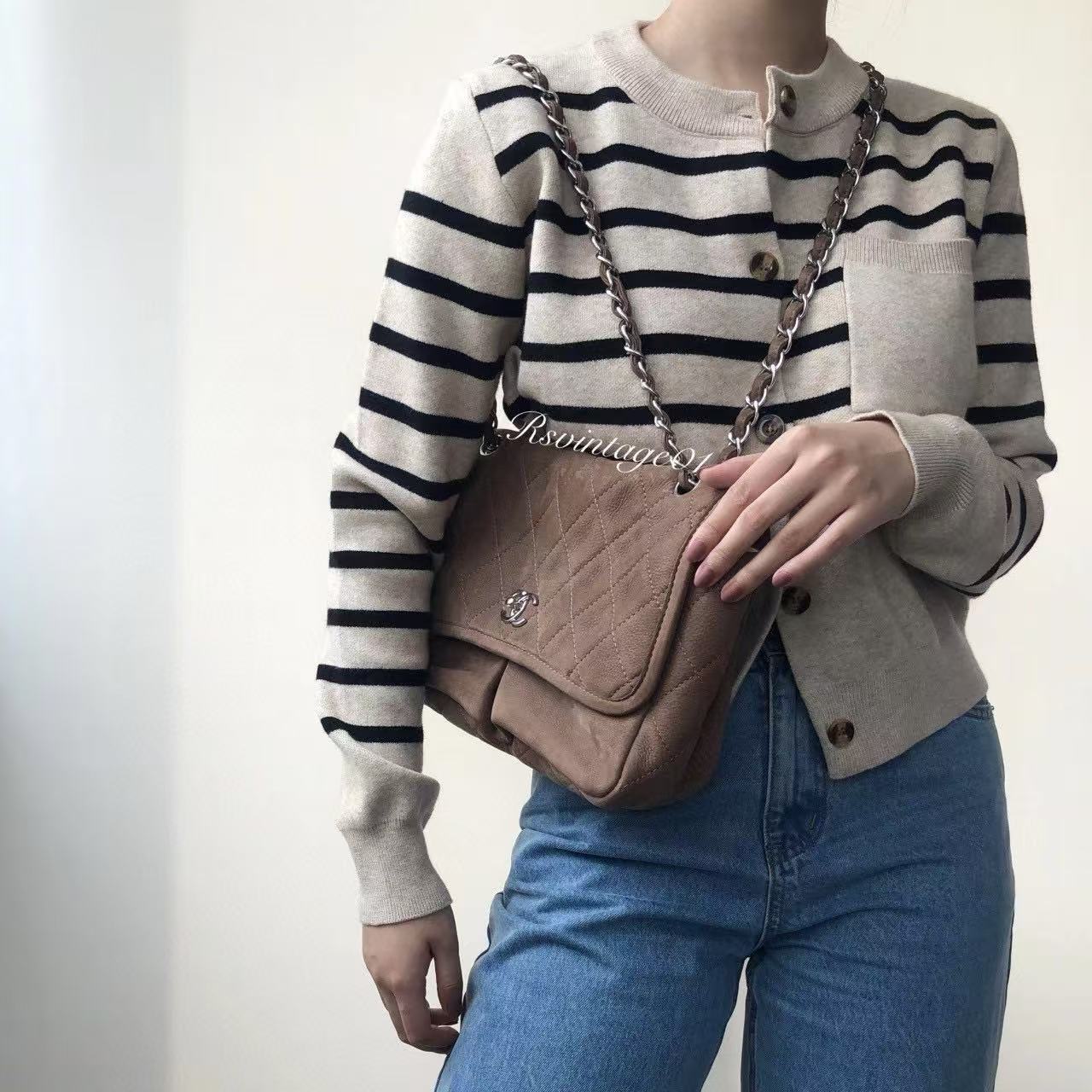 CHANE1 ディアスキンチェーンショッピングバッグ【50％割引+送料無料】