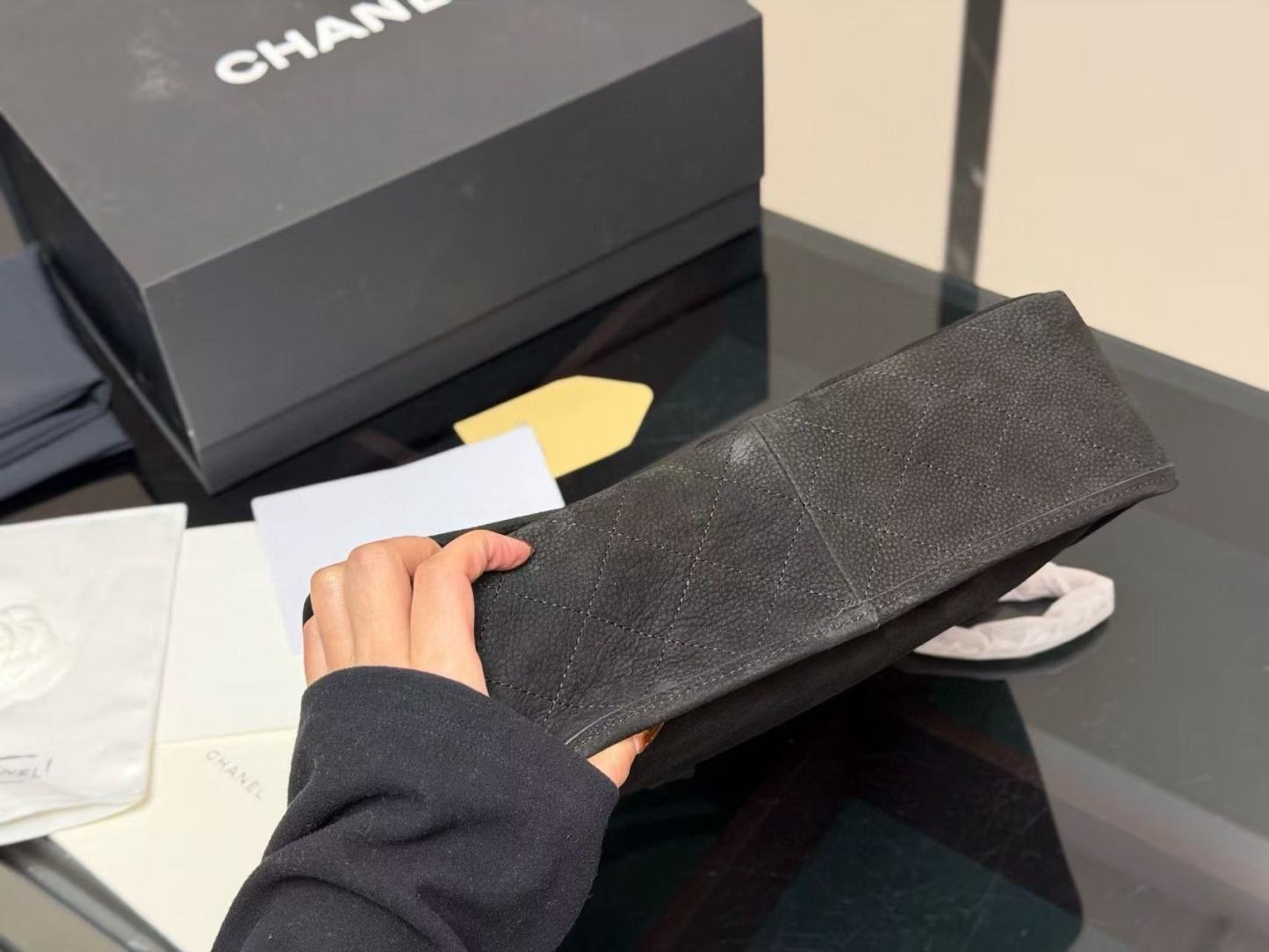 CHANE1 ディアスキンチェーンショッピングバッグ【50％割引+送料無料】