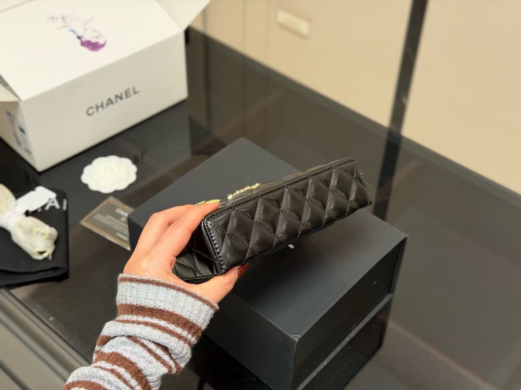 CHANE1 ダブルCチェーンバッグ【50％割引+送料無料】