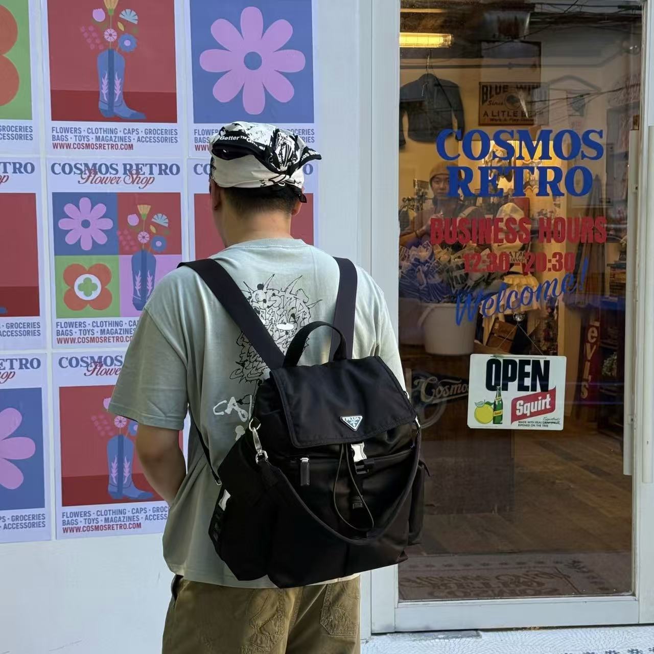 PR4DA 新ナイロンバックパック【50％割引+送料無料】