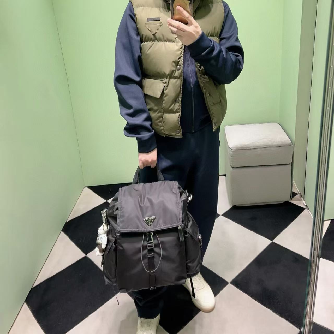 PR4DA 新ナイロンバックパック【50％割引+送料無料】