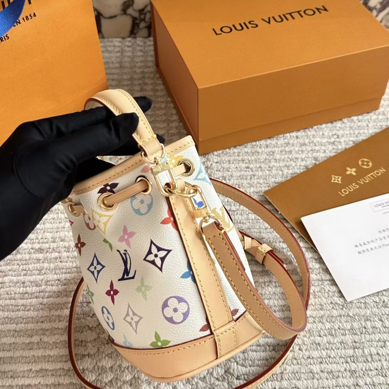 LVカラフルバケットバッグ【50％割引+送料無料】