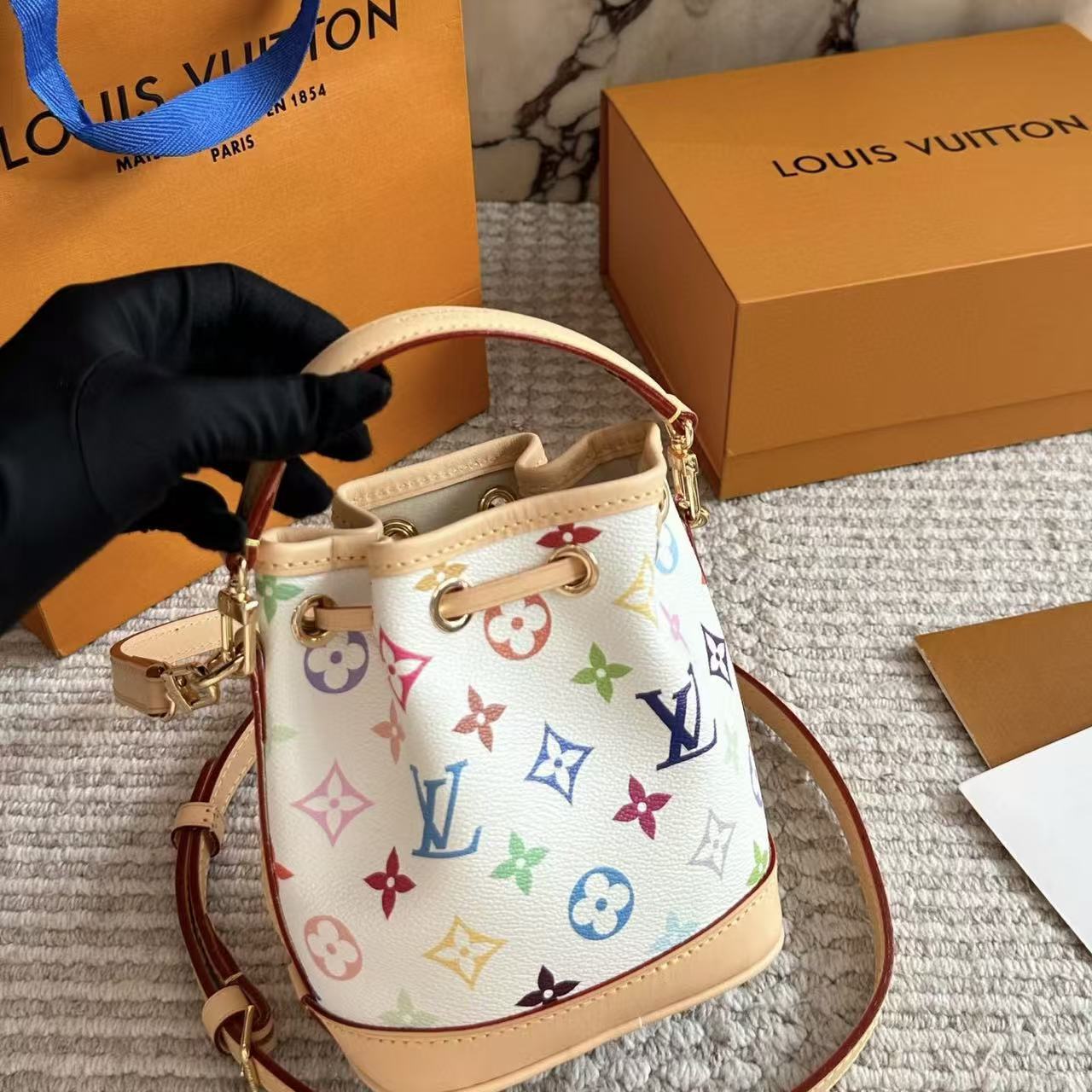 LVカラフルバケットバッグ【50％割引+送料無料】
