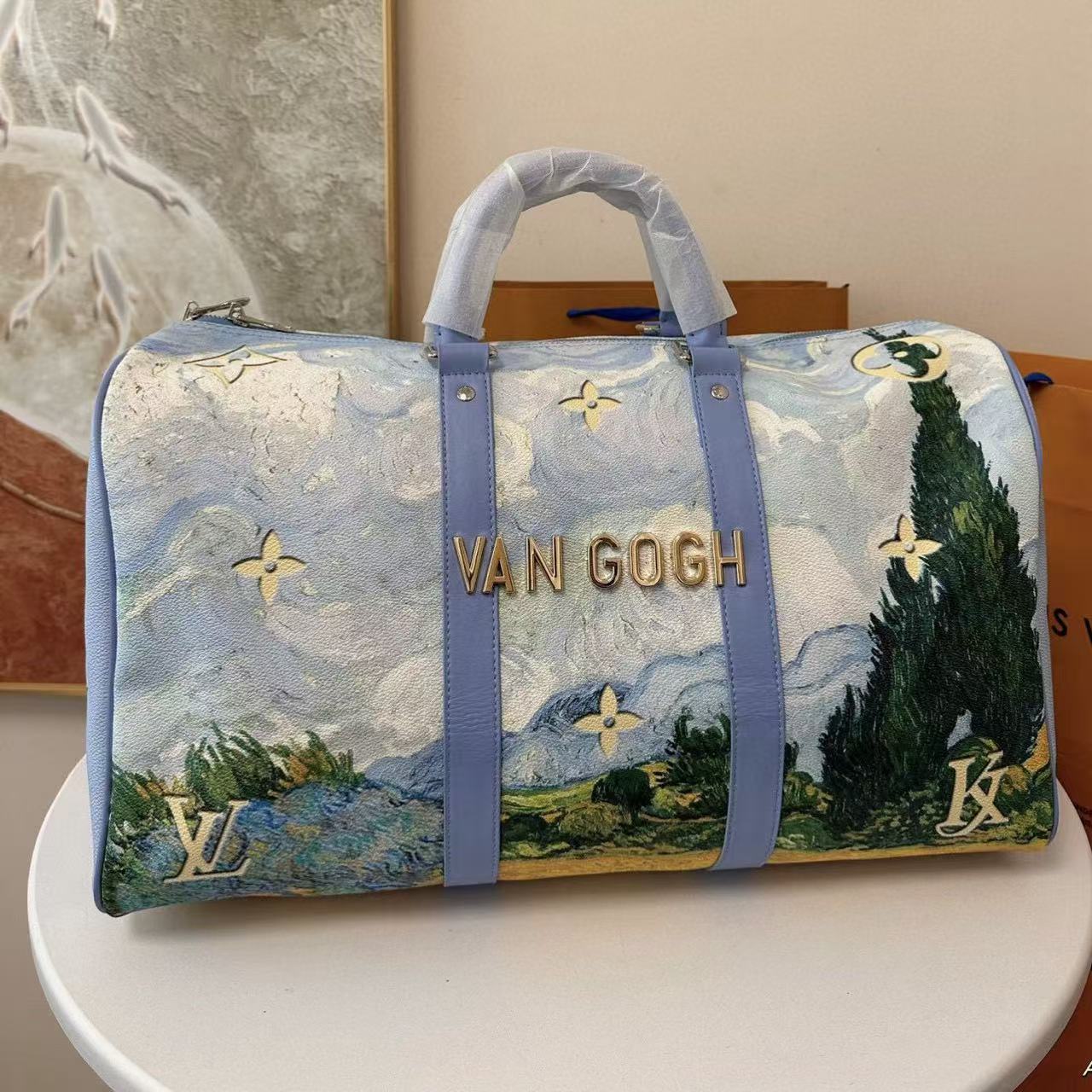 LV油絵トラベルバッグ【50％割引+送料無料】