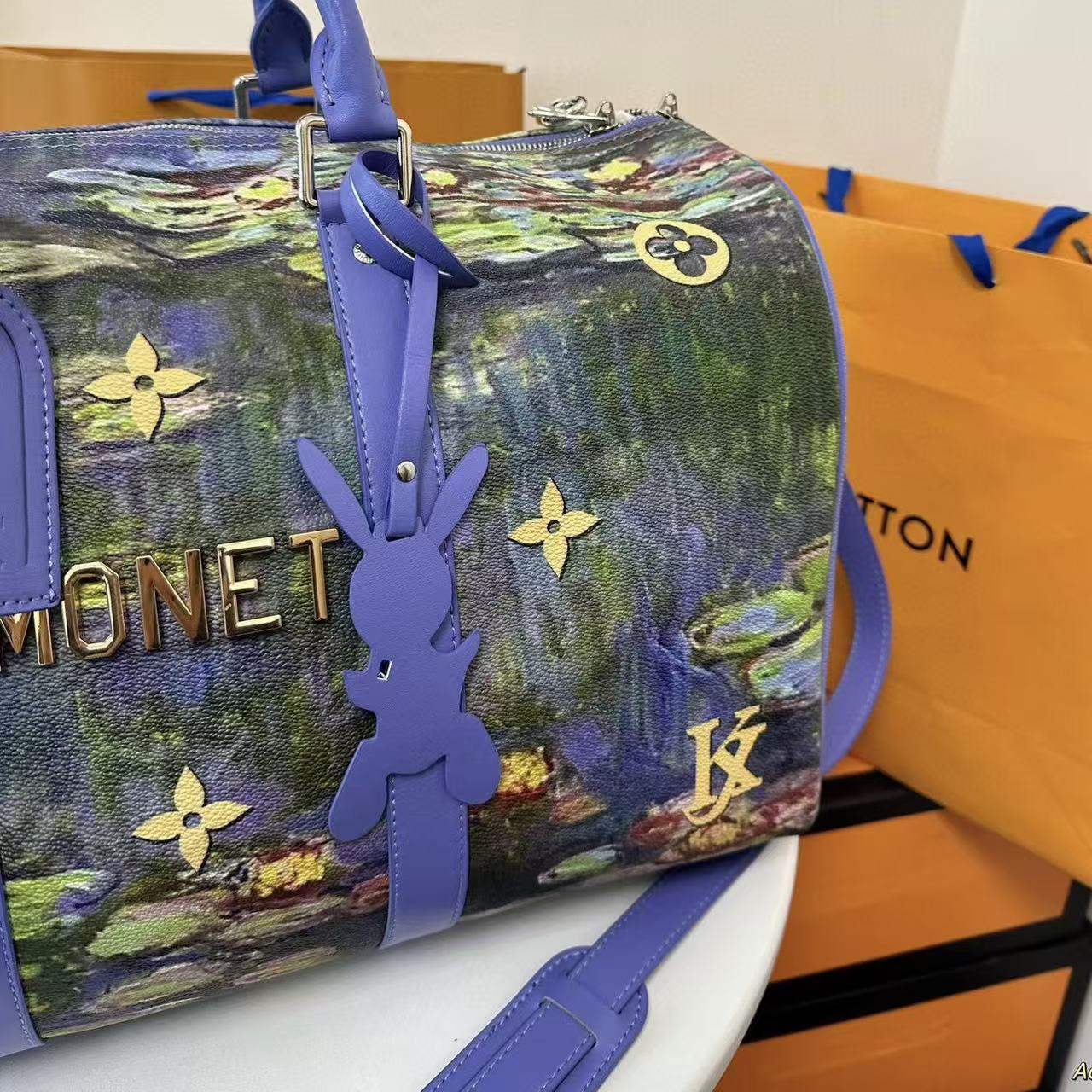 LV油絵トラベルバッグ【50％割引+送料無料】