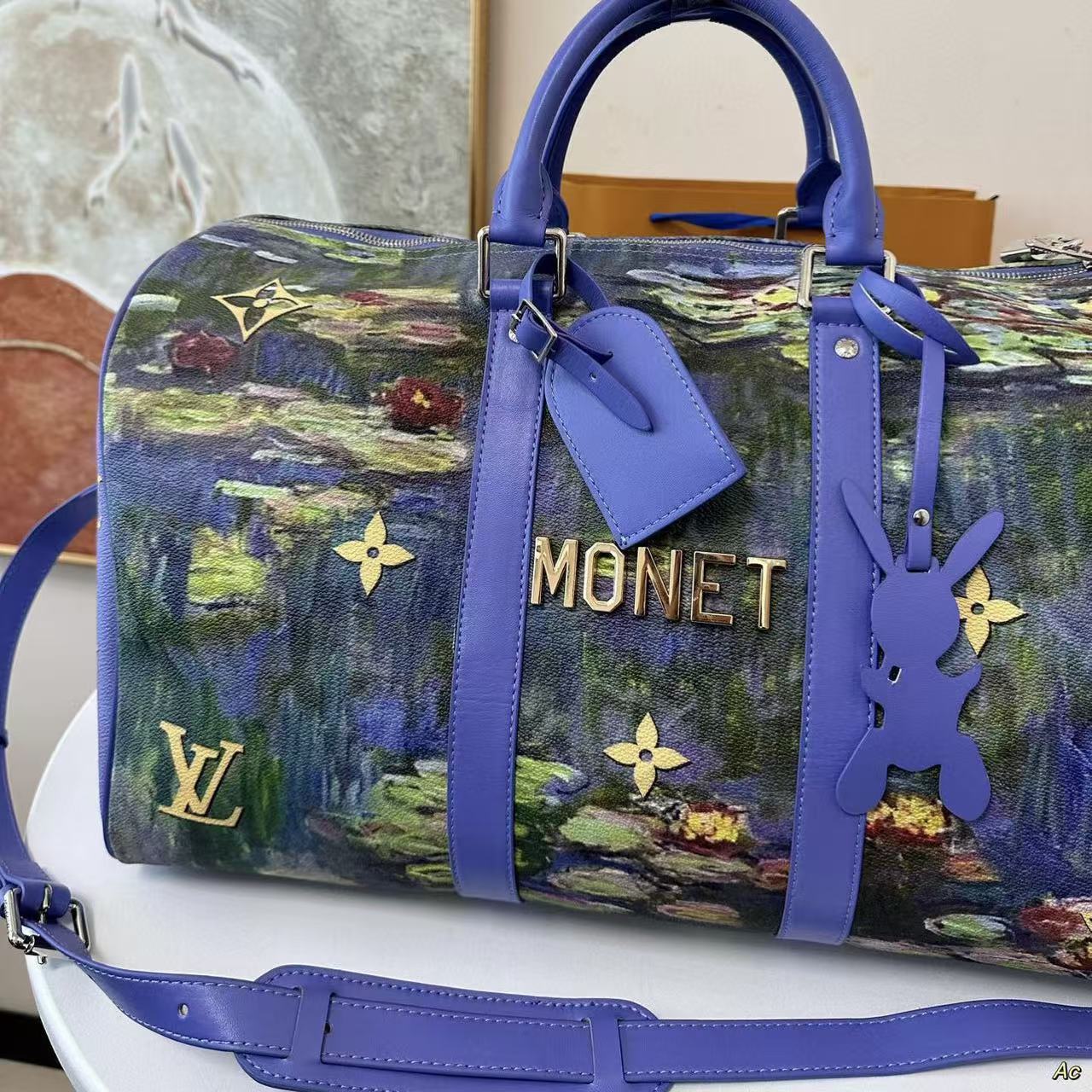 LV油絵トラベルバッグ【50％割引+送料無料】