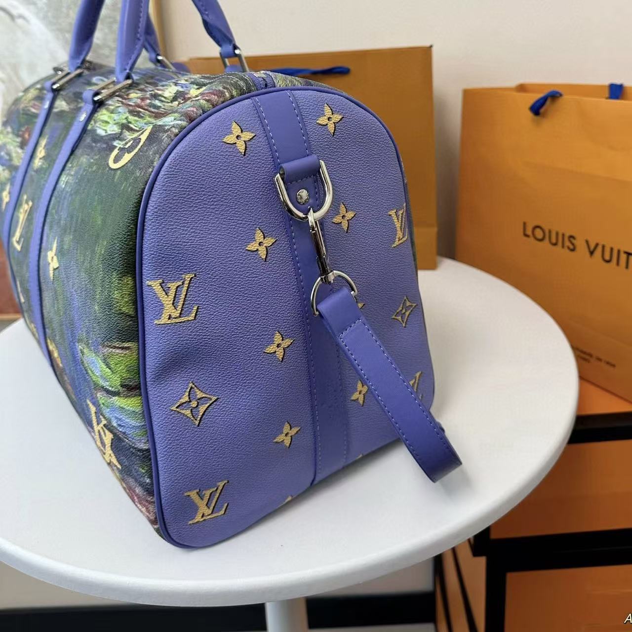 LV油絵トラベルバッグ【50％割引+送料無料】