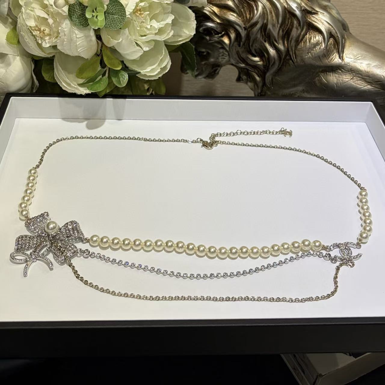 CHANE1 ボウパールウエストチェーン【50％割引+送料無料】