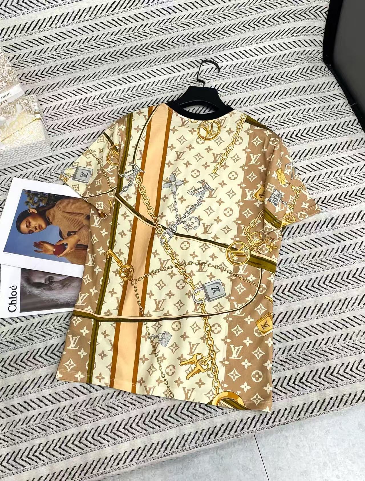 LVプリントTシャツ【50％割引+送料無料】