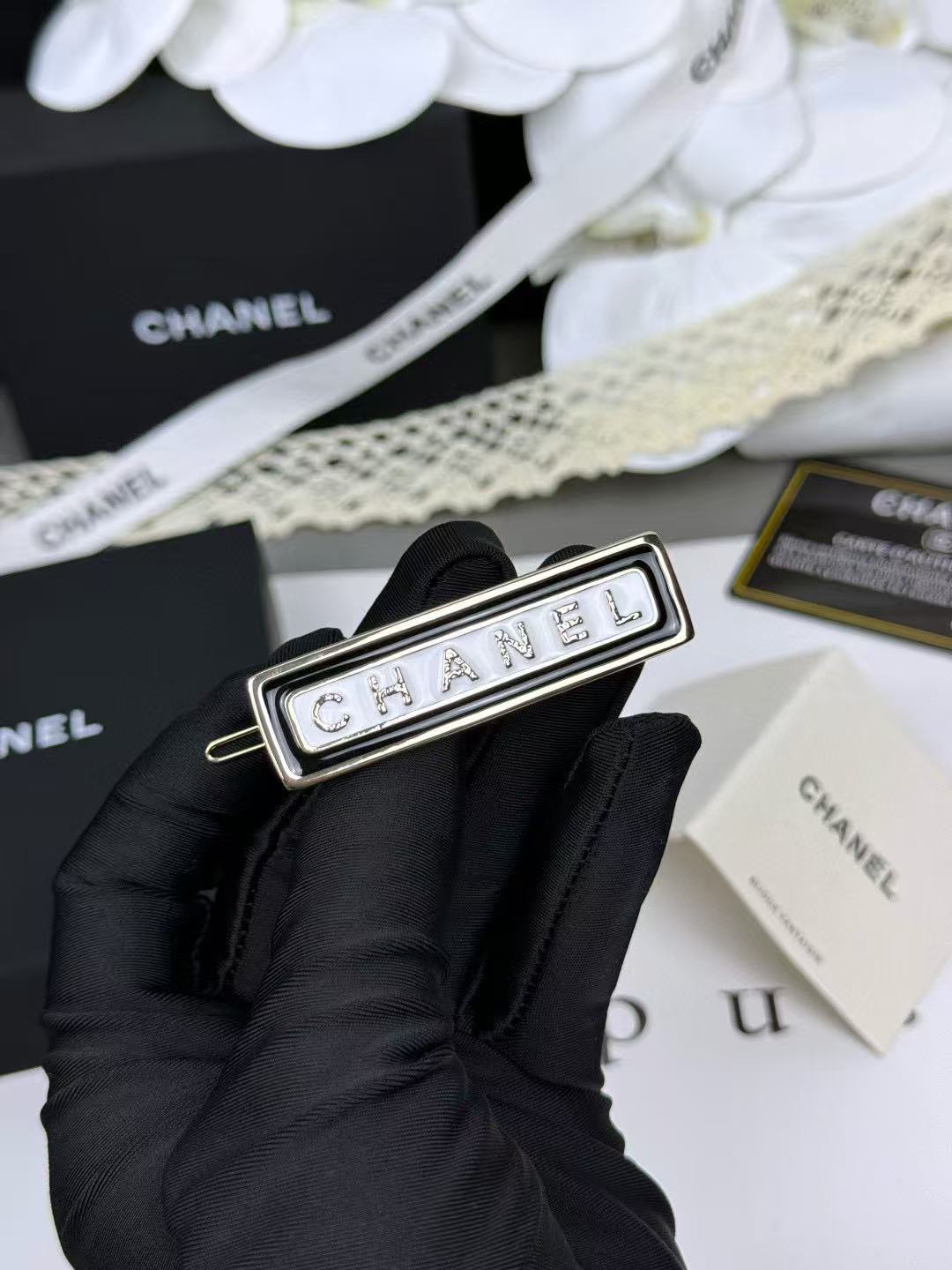 CHANE1 シンプルレターヘアクリップ【50％割引+送料無料】