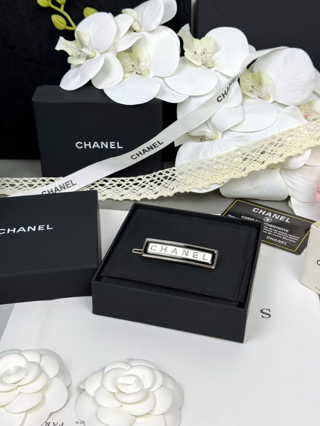 CHANE1 シンプルレターヘアクリップ【50％割引+送料無料】