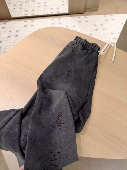 CEL1NE 凱旋門レターカジュアルパンツ【50％割引+送料無料】