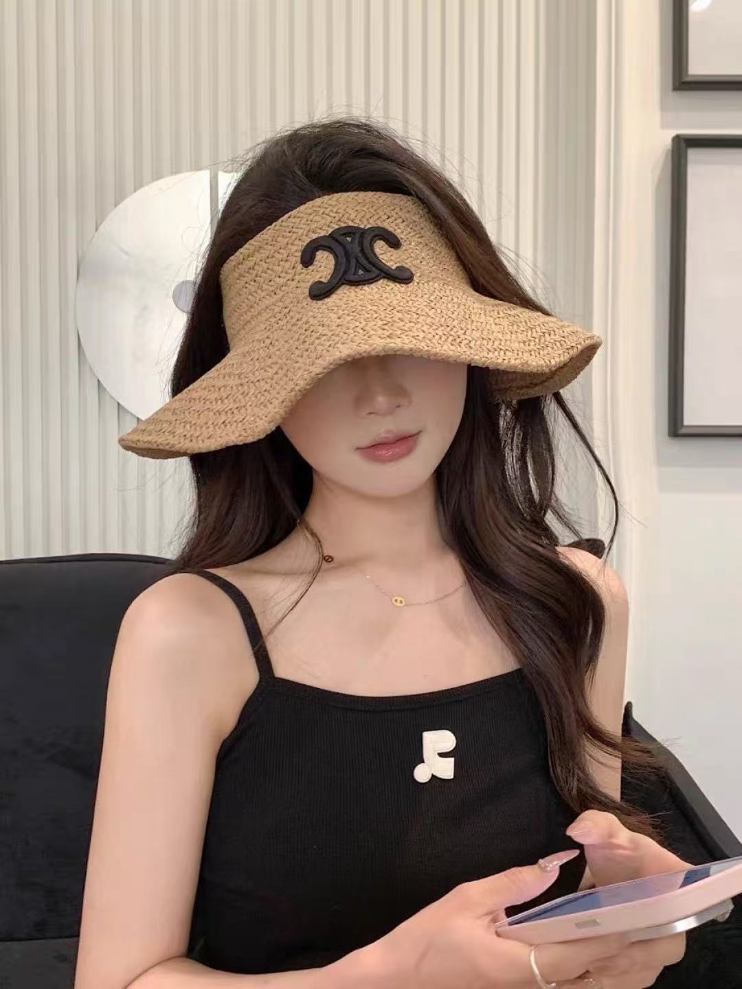 CEL1NE 凱旋門 ウーブン バイザー【50％割引+送料無料】