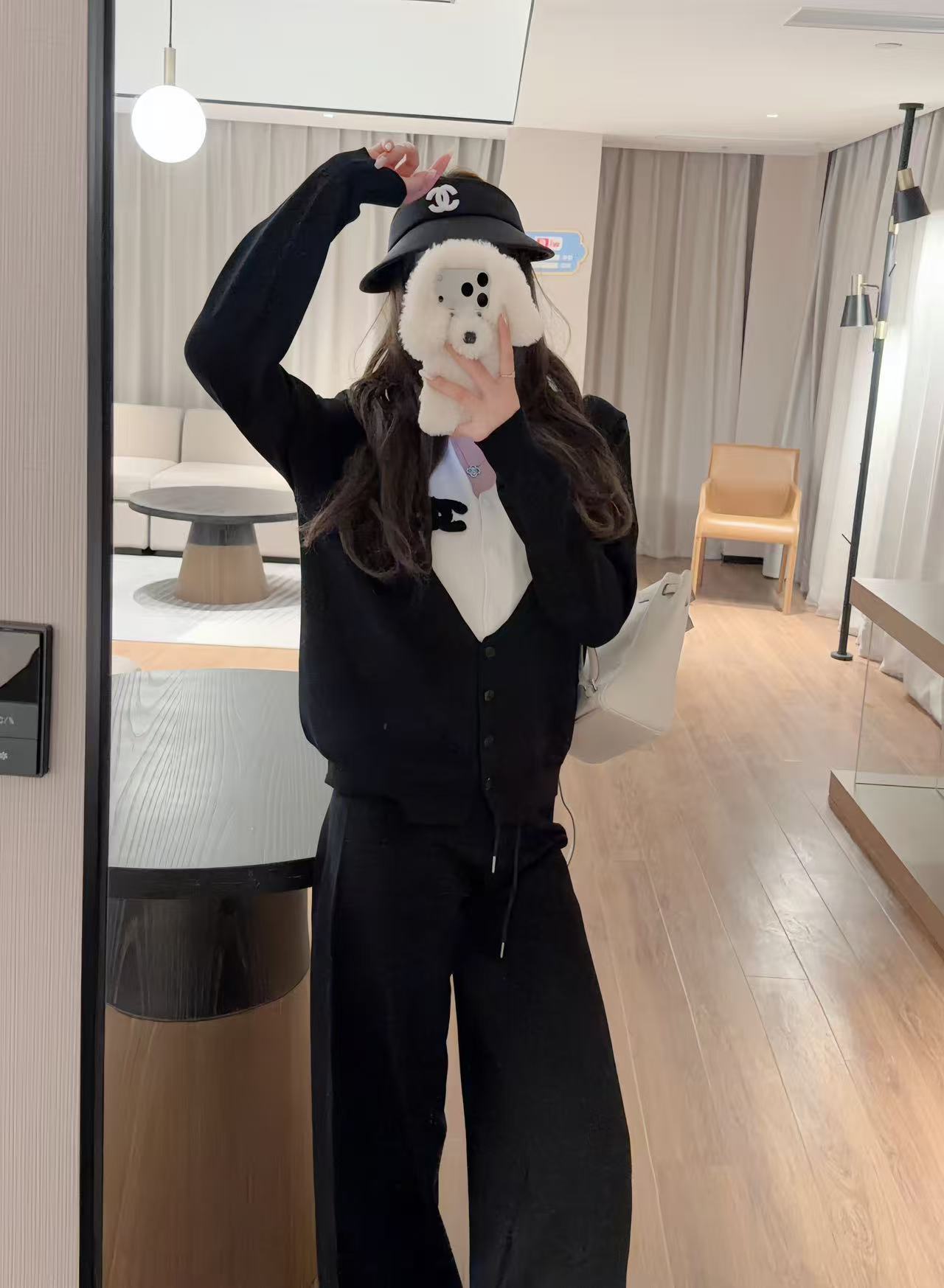 CHANE1 ダブルCバイザーキャップ【50％割引+送料無料】