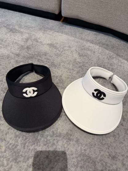 CHANE1 ダブルCバイザーキャップ【50％割引+送料無料】