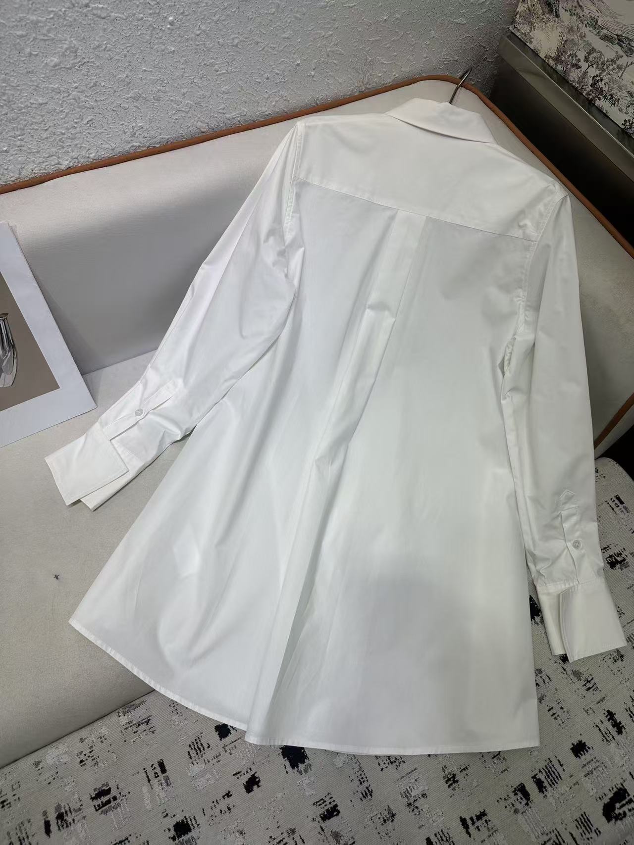 CL1NE スカーフ付き高品質ドレス【50％割引+送料無料】