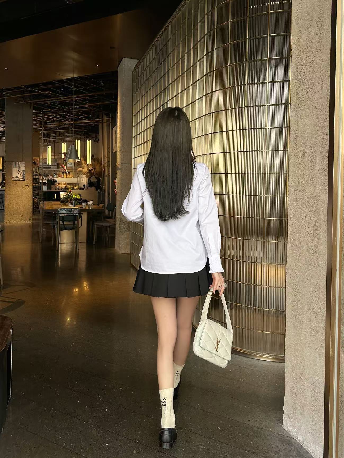 YSLのフリルブラウス【50％割引+送料無料】