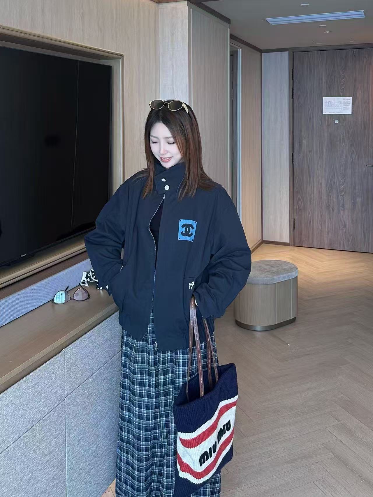 CHANE1 ダブルC 日焼け防止ジャケット【50％割引+送料無料】